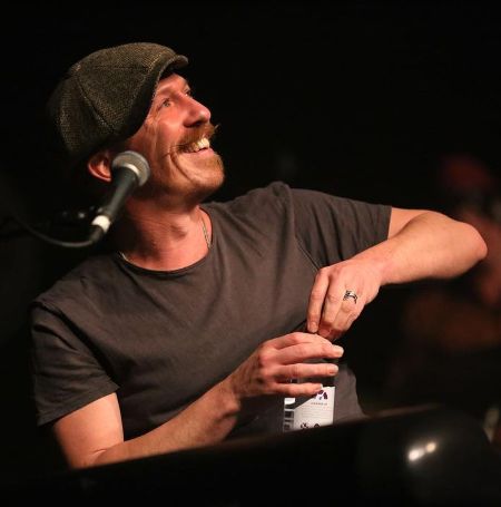 Foy Vance is with his second wife, Maire.